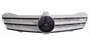 Решетка радиатора AMG Style 3FIN Silver для Mercedes Benz CLS Class W219 2006-2004